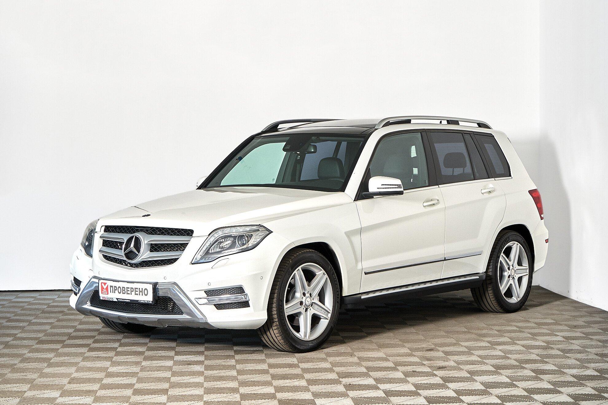 Mercedes-Benz GLK-Класс 2014, белый