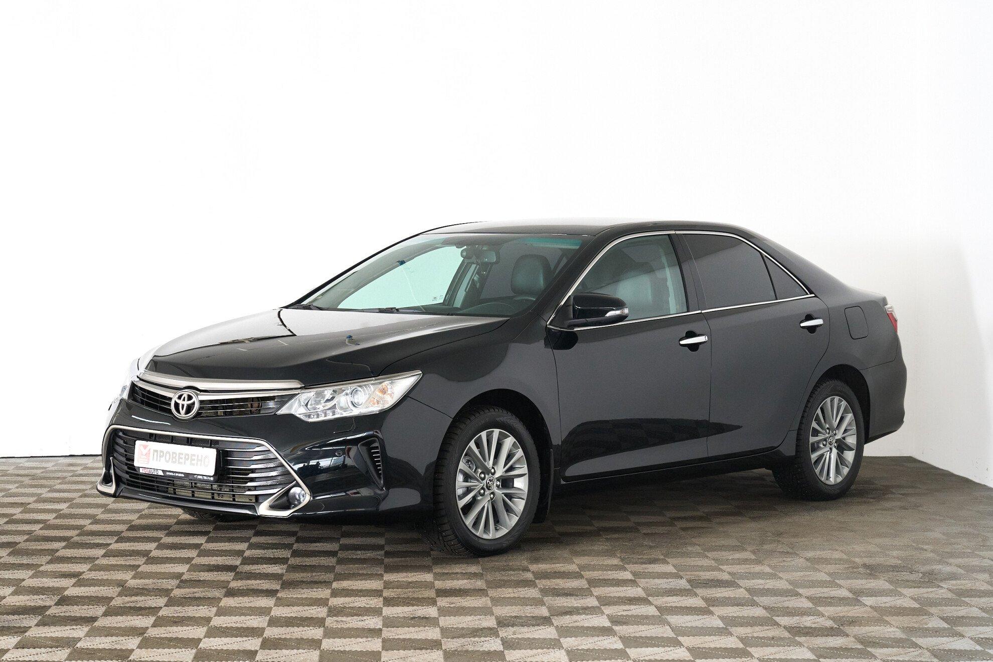 Toyota Camry 2016, черный
