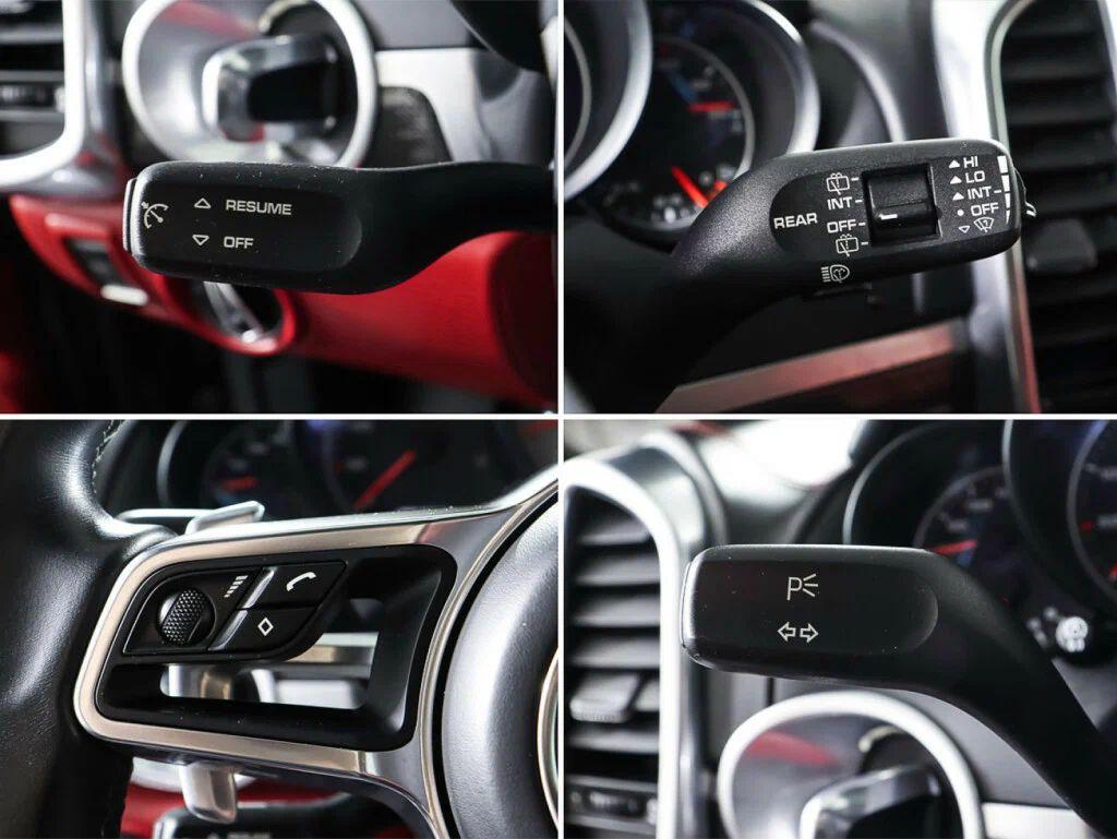 Porsche Cayenne 2018, черный