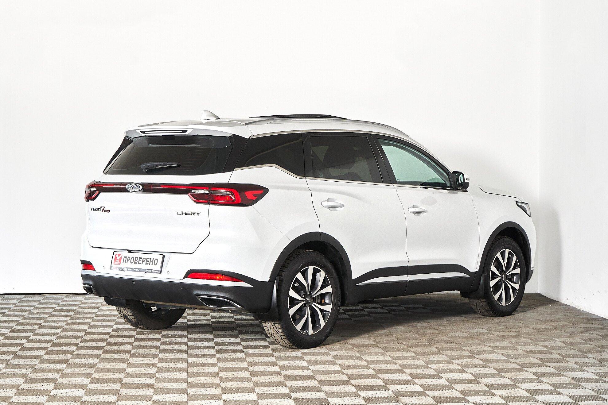 Chery Tiggo 7 Pro 2021, белый