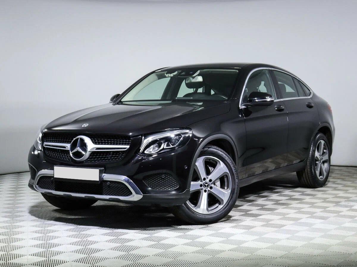 Mercedes-Benz GLC Coupe 2017, черный