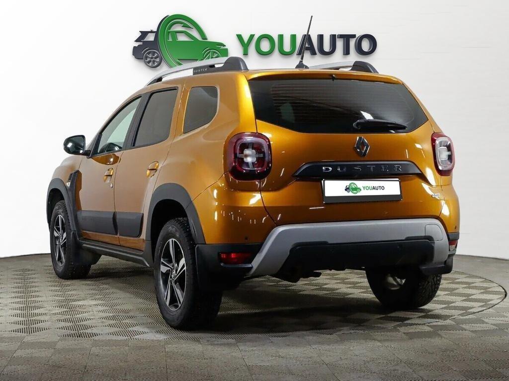 Renault Duster 2021, золотой