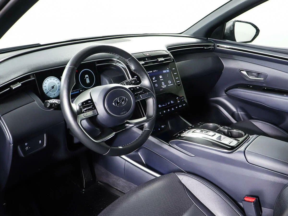 Hyundai Tucson 2022, синий
