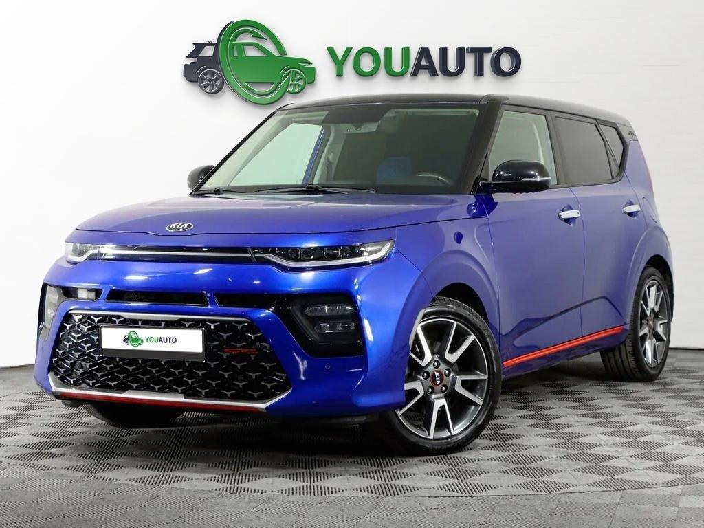 Kia Soul 2020, синий