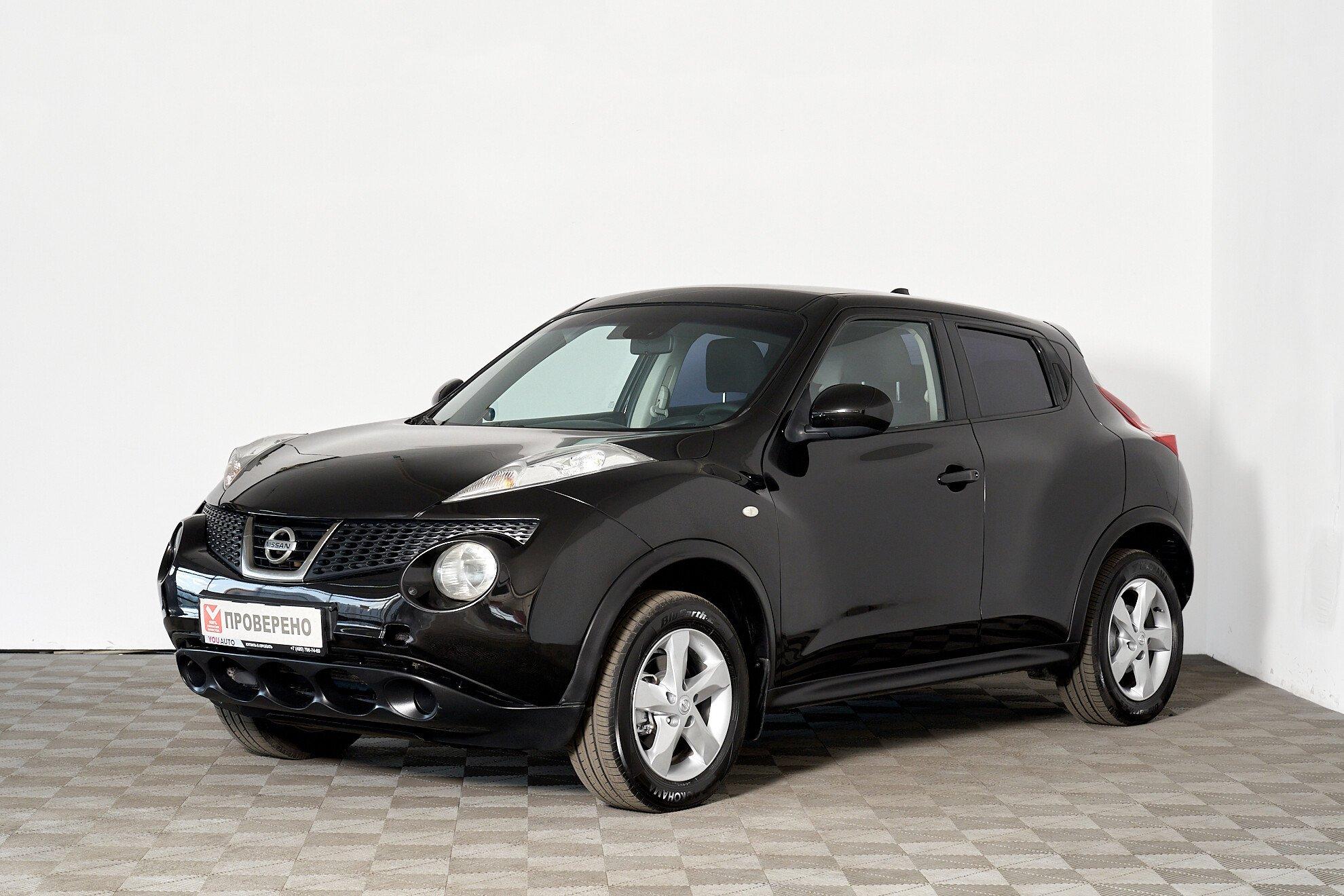 Nissan Juke 2013, черный