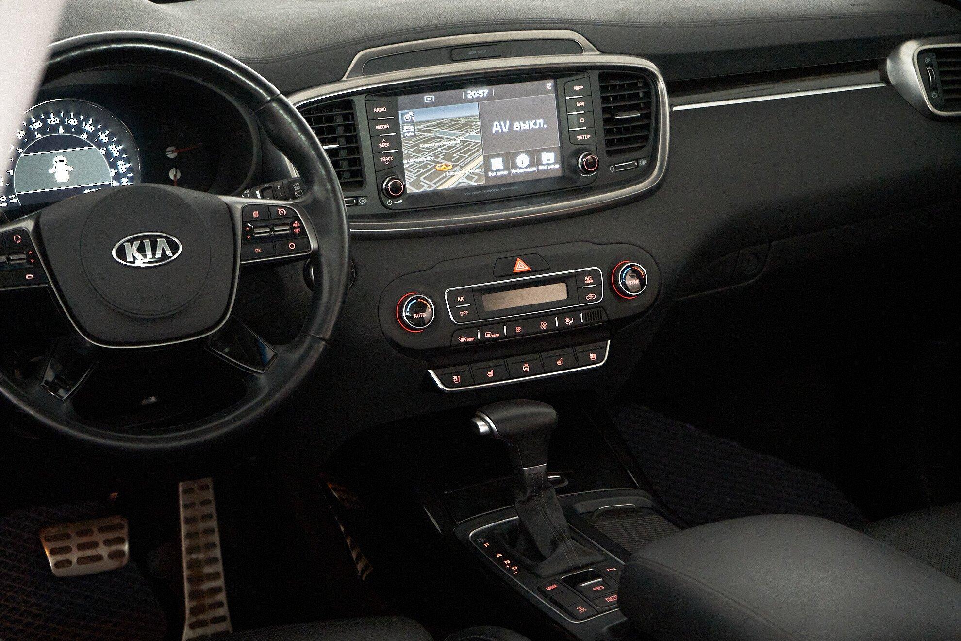 Kia Sorento 2019, серый