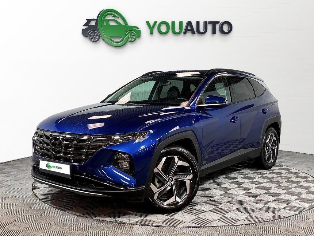 Hyundai Tucson 2022, синий