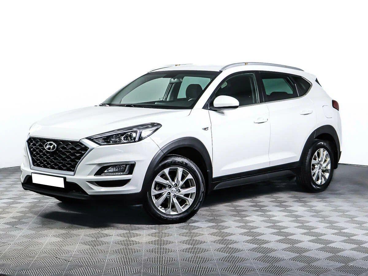 Hyundai Tucson 2020, белый