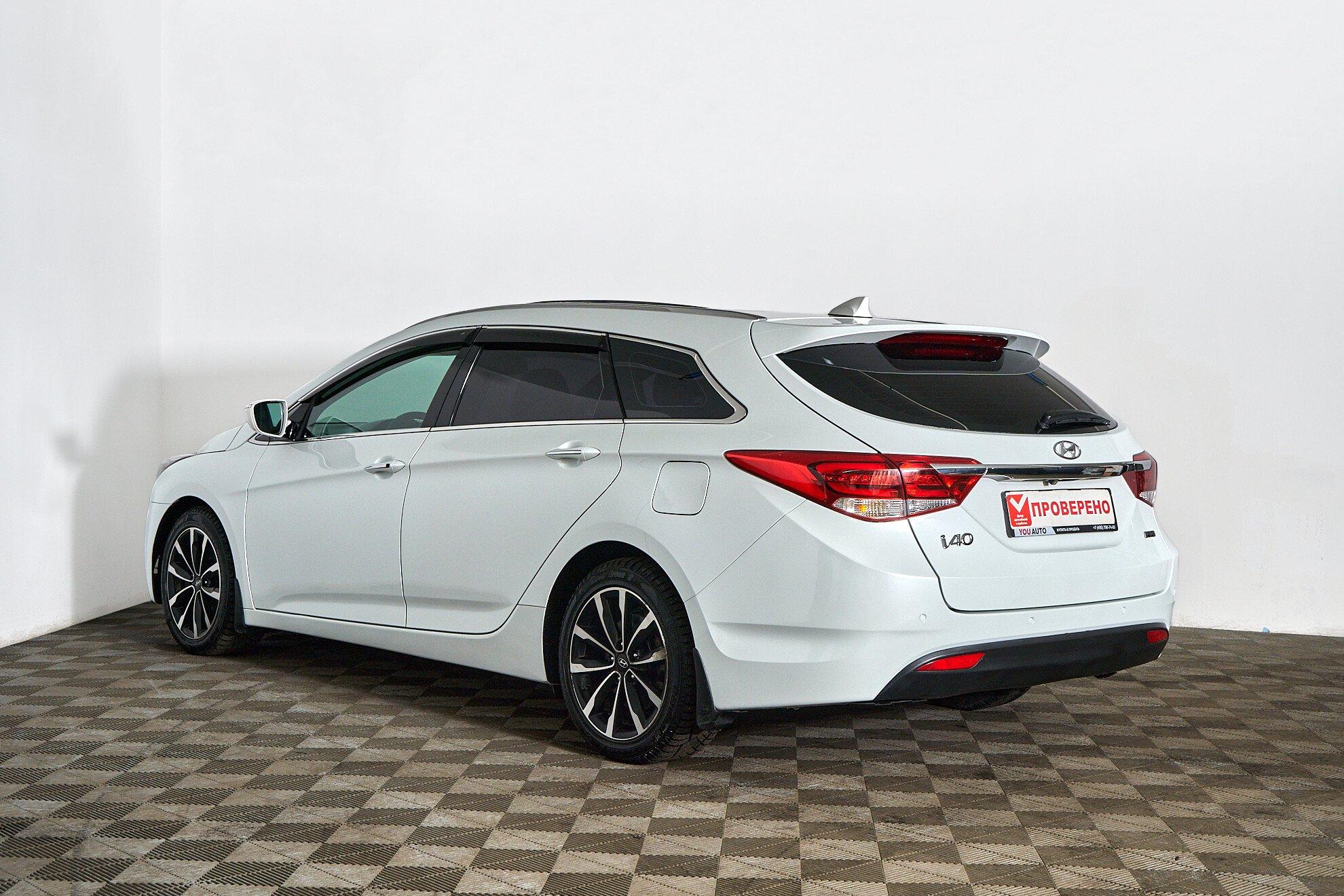 Hyundai i40 2016, белый