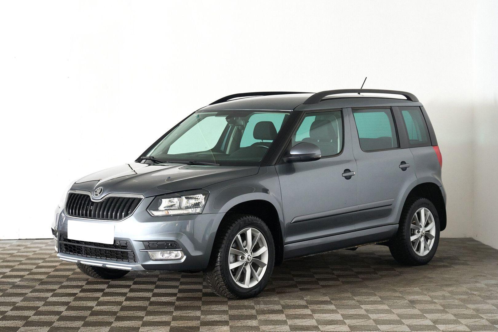 Skoda Yeti 2016, серый