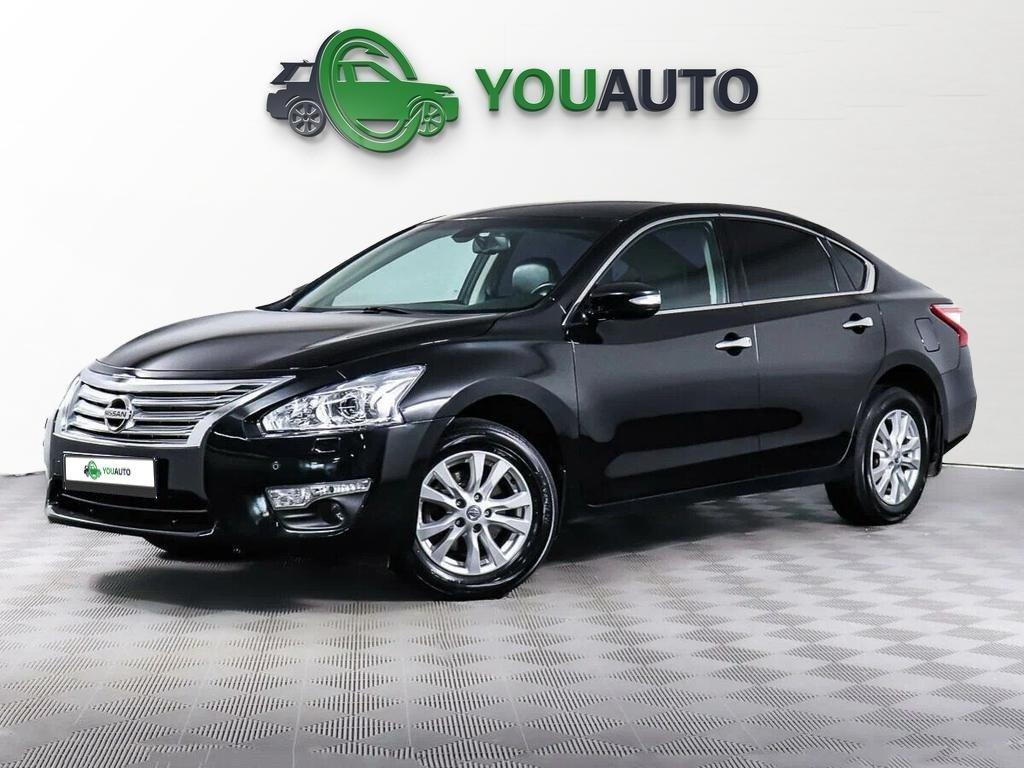 Nissan Teana 2016, черный