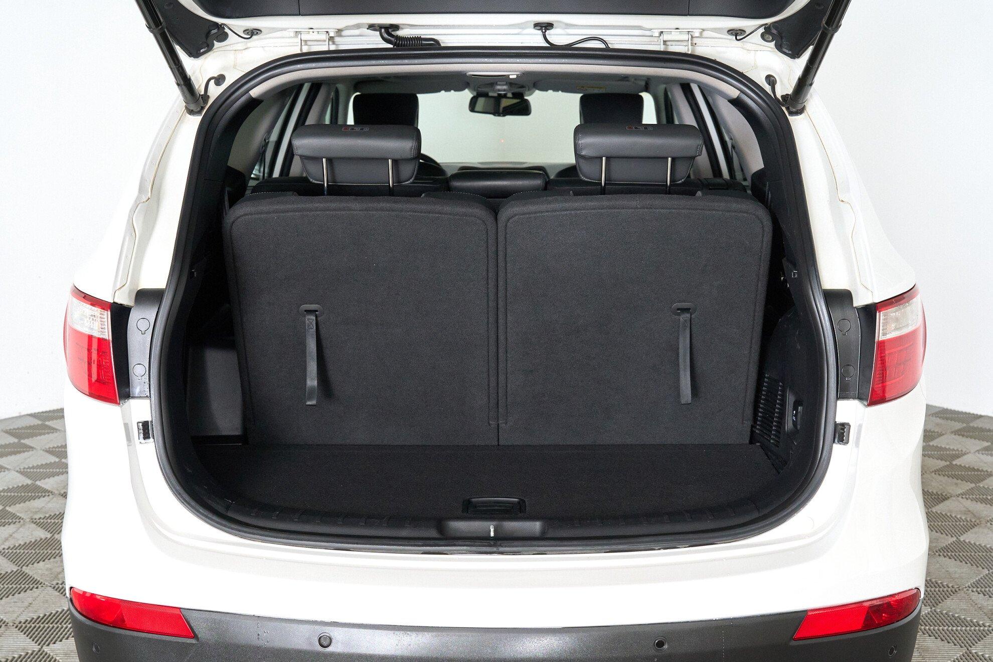Hyundai Santa Fe 2014, белый