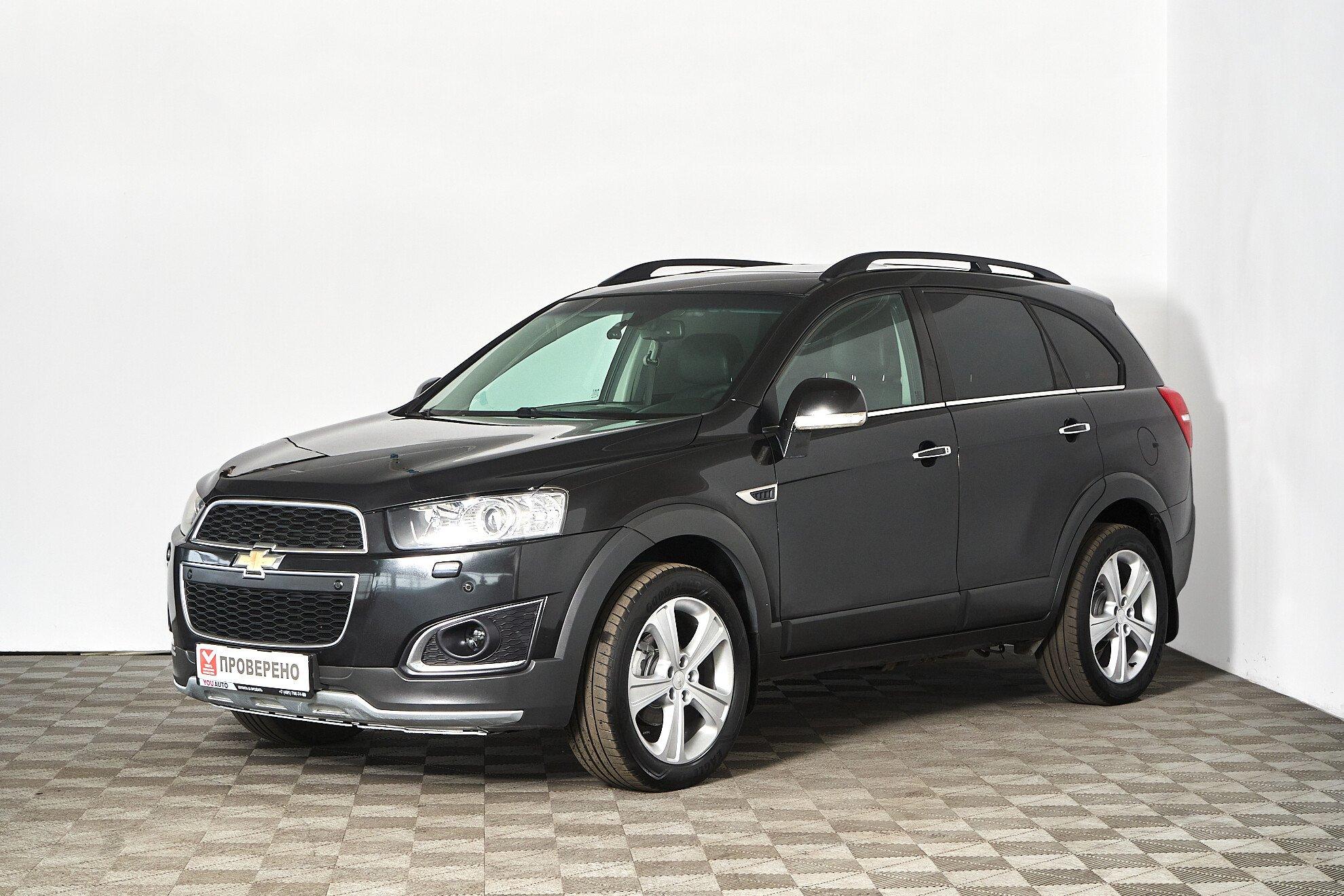 Chevrolet Captiva 2015, черный