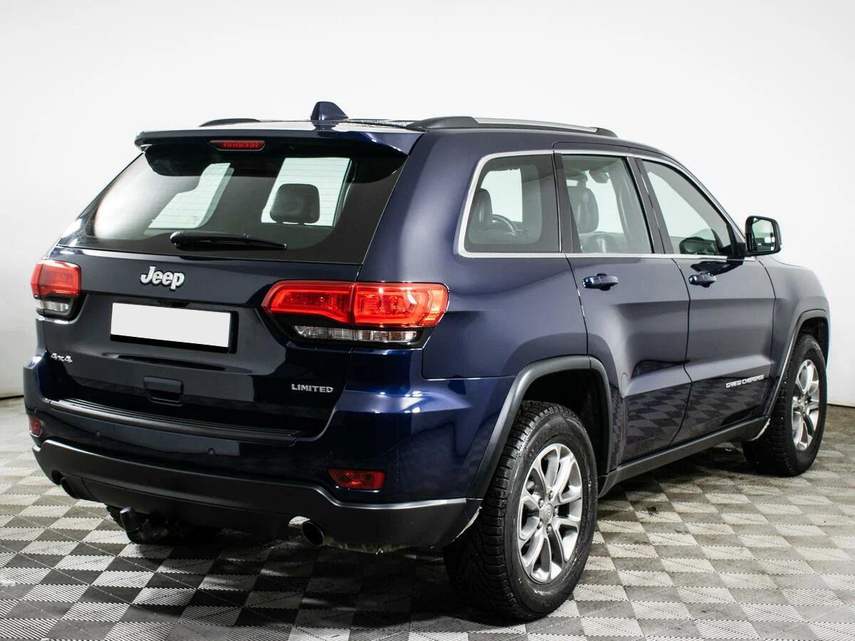 Jeep Grand Cherokee 2017, синий