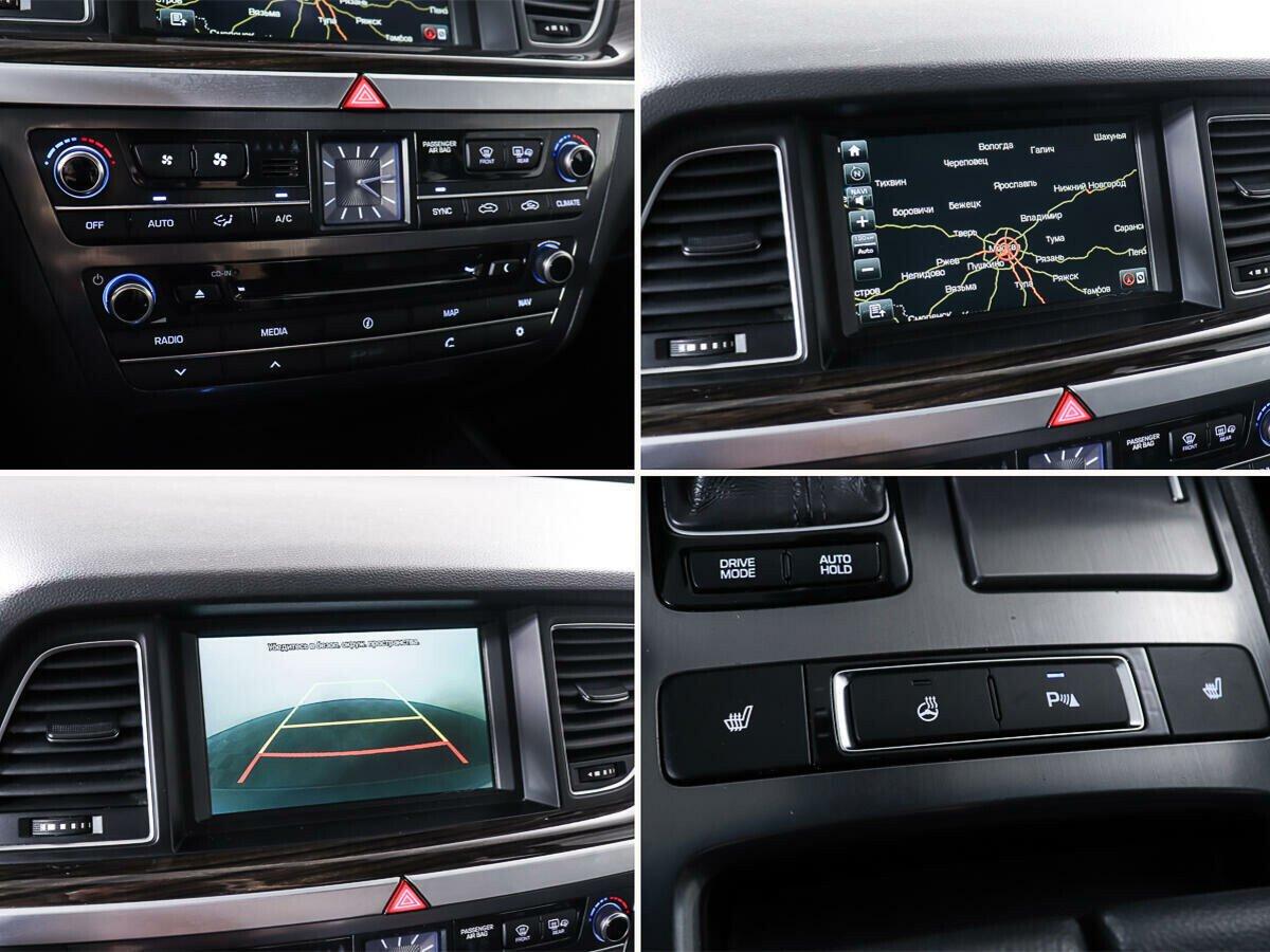 Hyundai Genesis 2014, черный