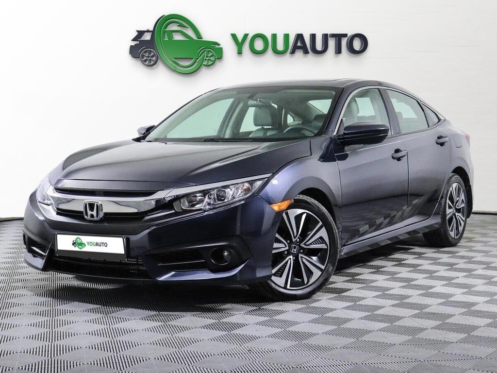 Honda Civic 2018, серый