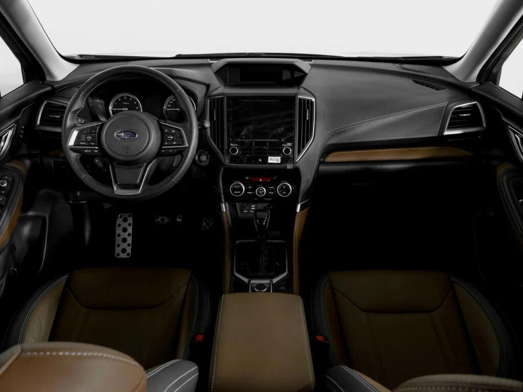 Subaru Forester 2021, зеленый