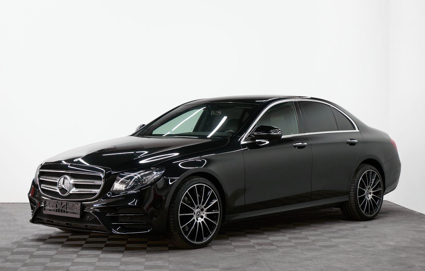 Mercedes-Benz E-Класс 2018, черный