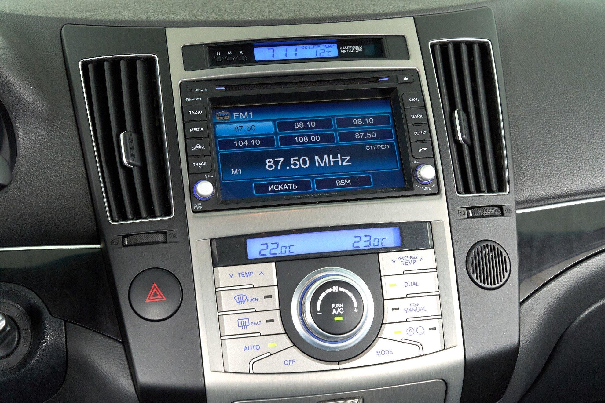Hyundai ix55 2012, серебряный
