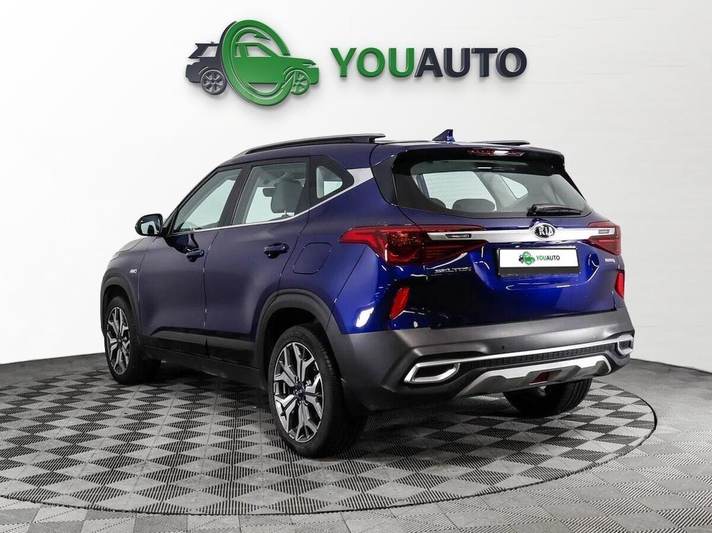Kia Seltos 2020, синий