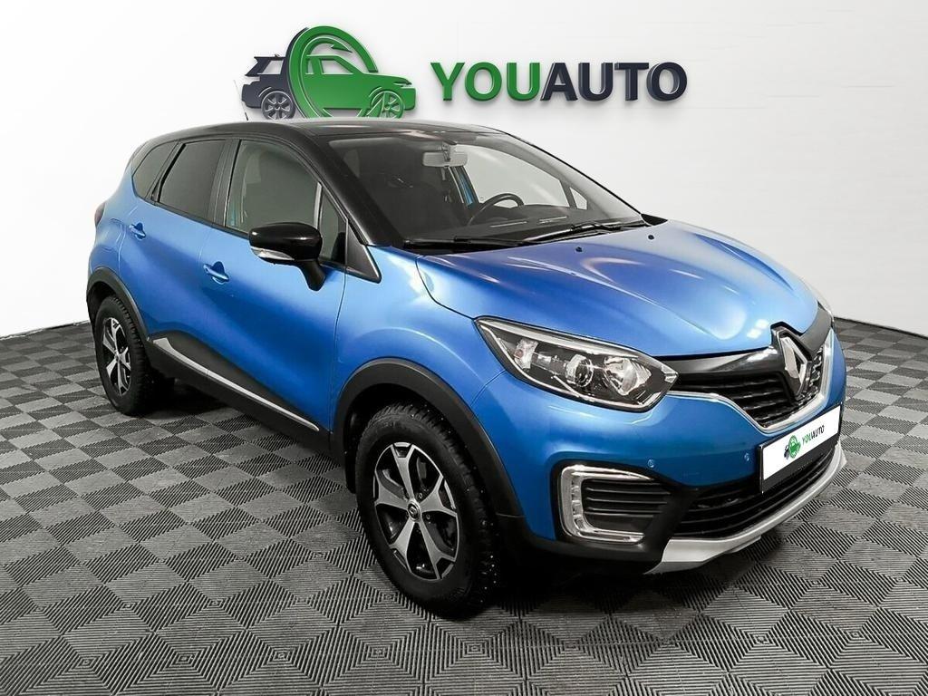 Renault Kaptur 2020, синий