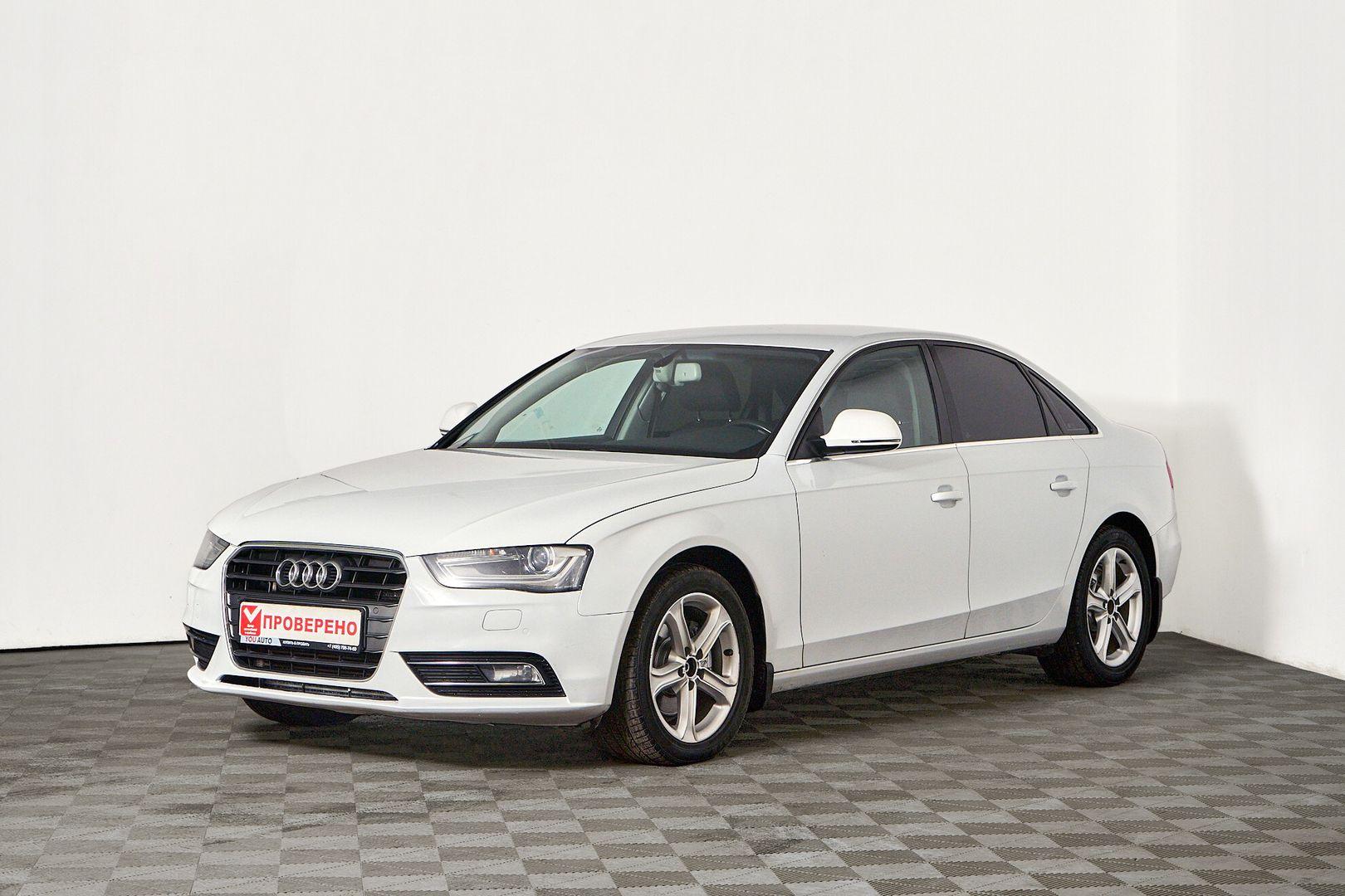 Audi A4 2013, белый