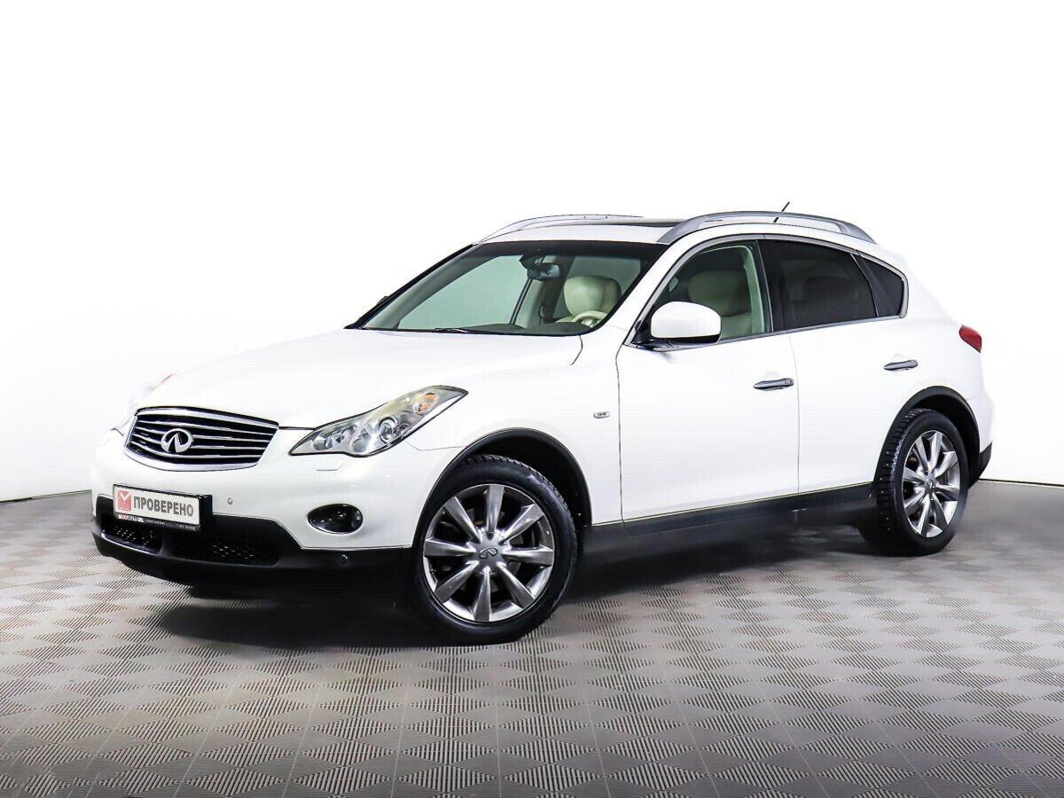 Infiniti EX 2012, белый