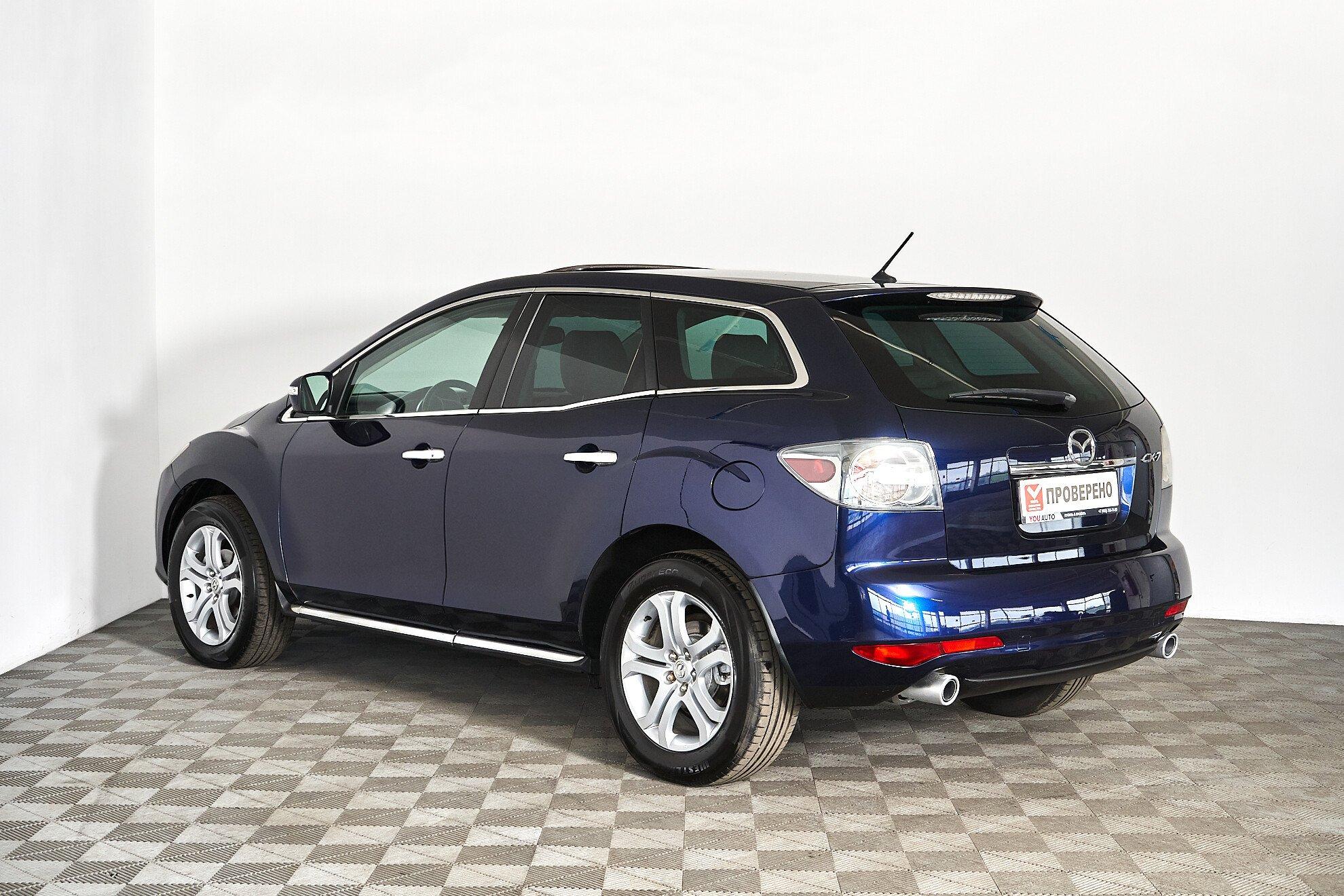 Mazda CX-7 2011, синий