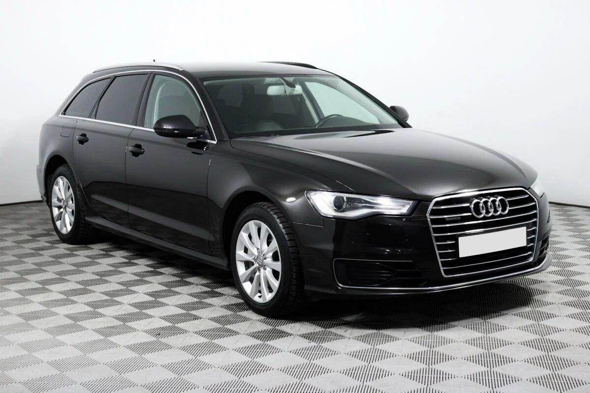 Audi A6 2017, черный