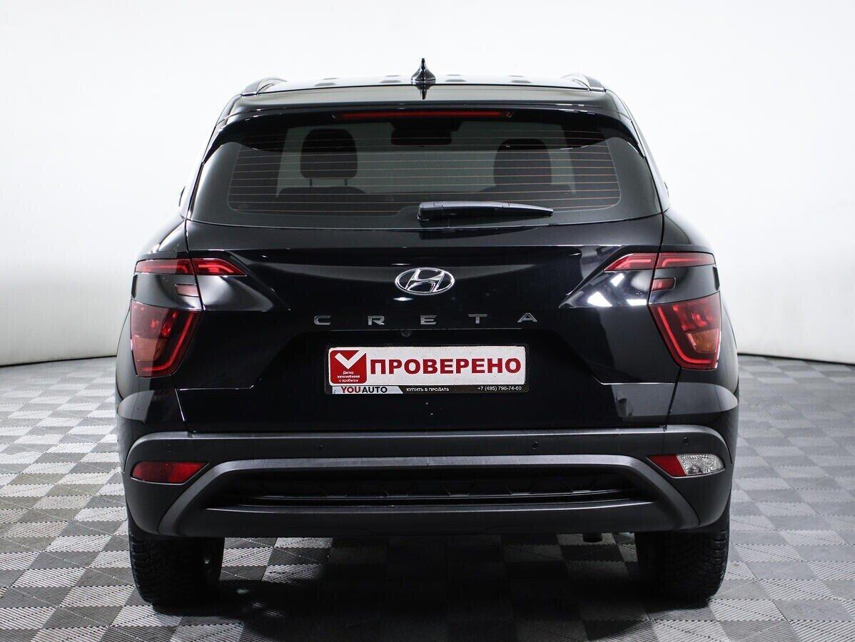 Hyundai Creta 2021, черный