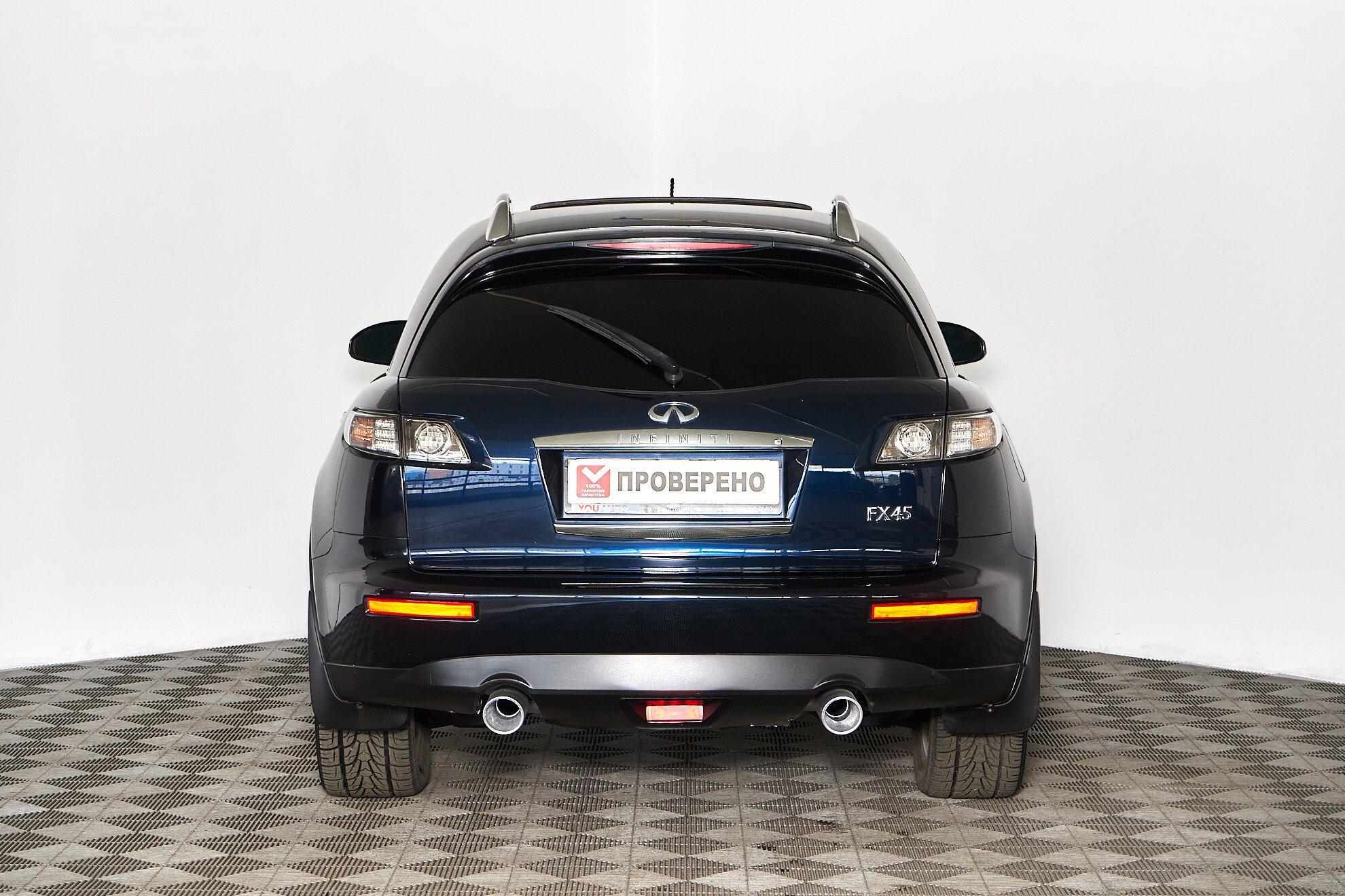 Infiniti FX 2007, синий