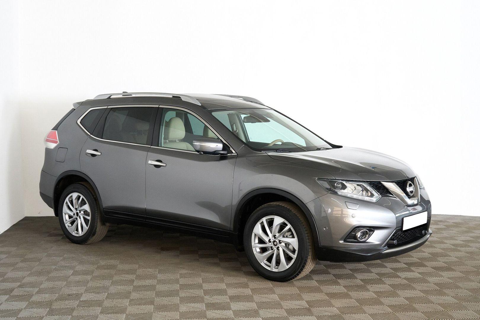Nissan X-Trail 2017, серый