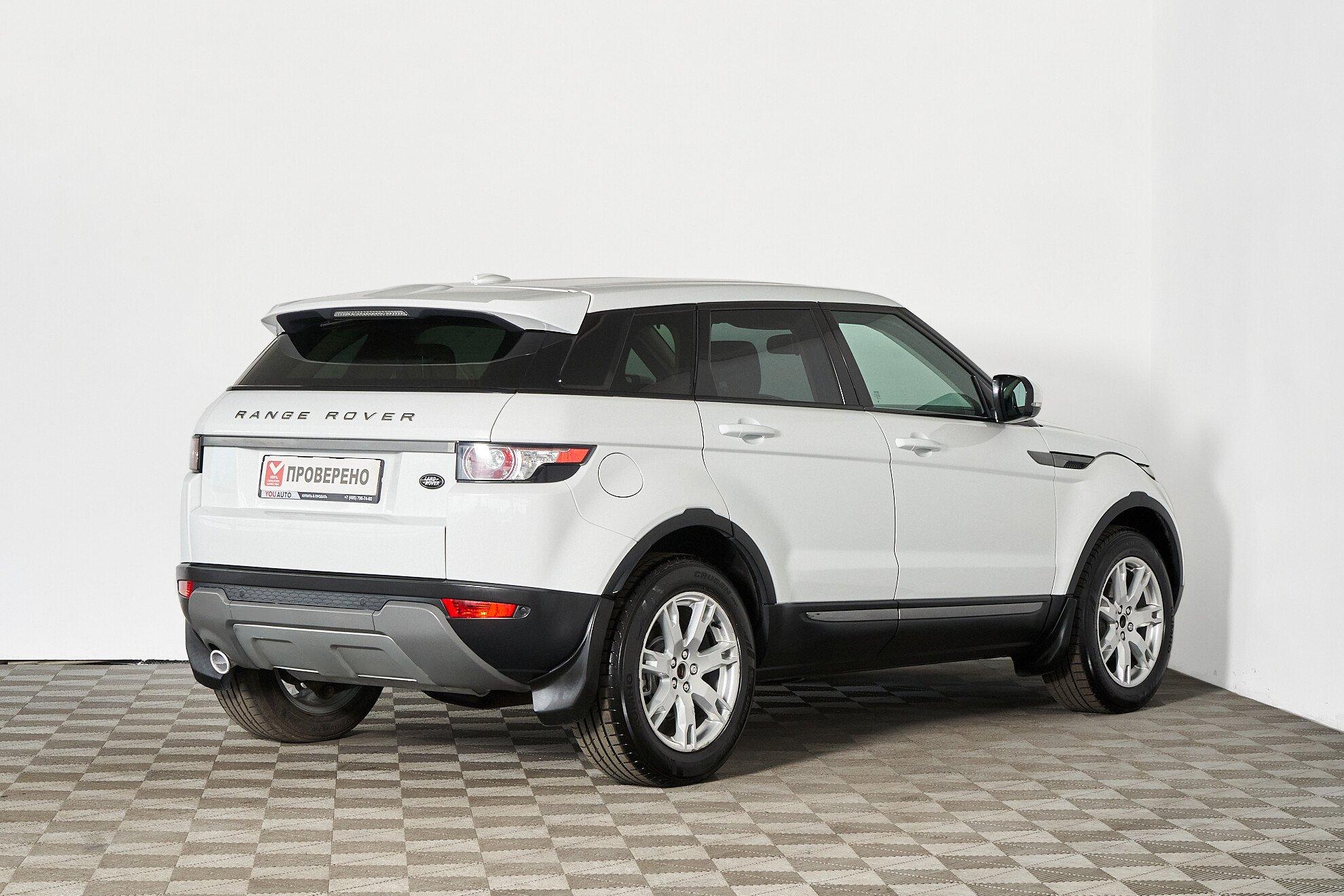 Land Rover Range Rover Evoque 2012, белый