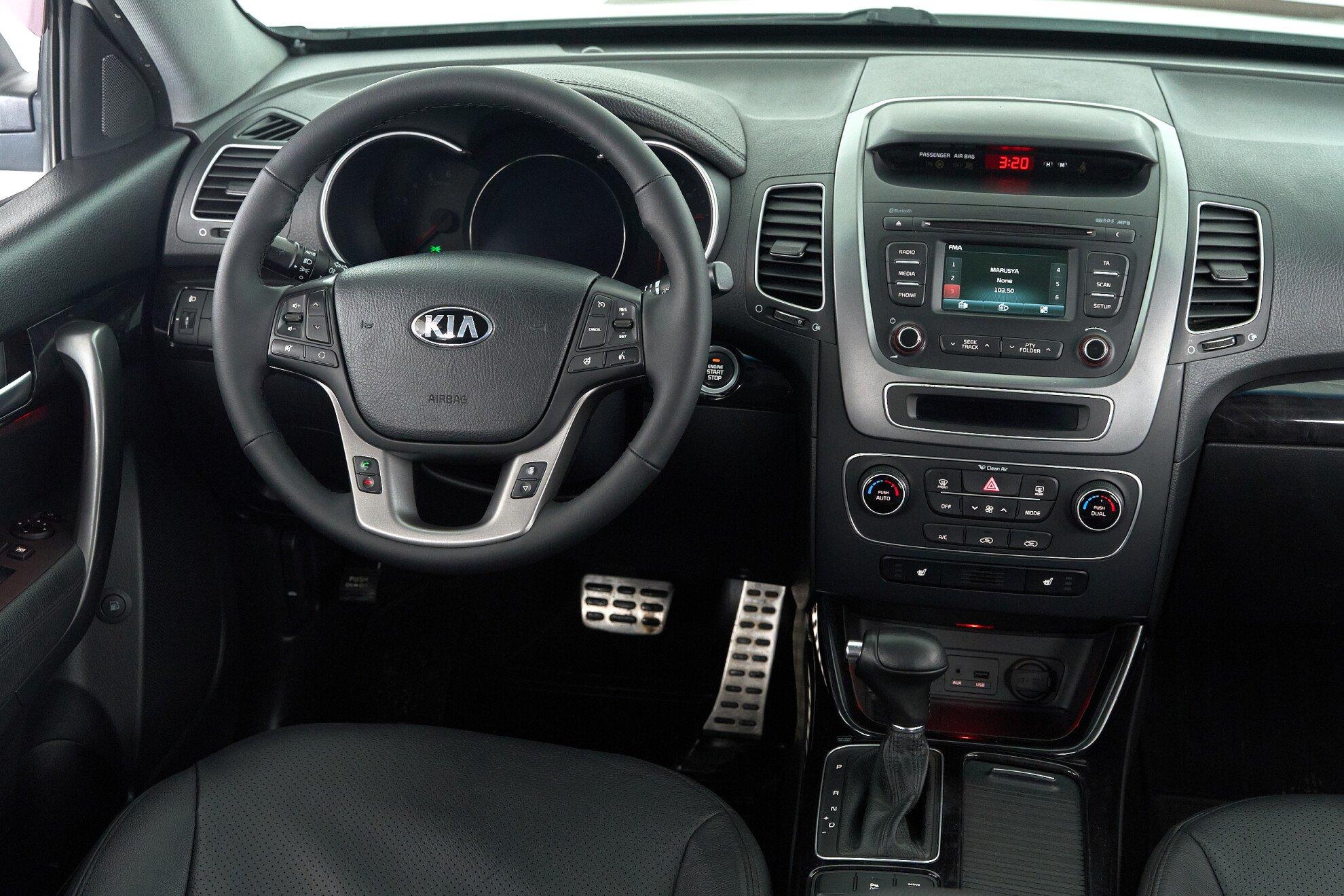 Kia Sorento 2014, белый