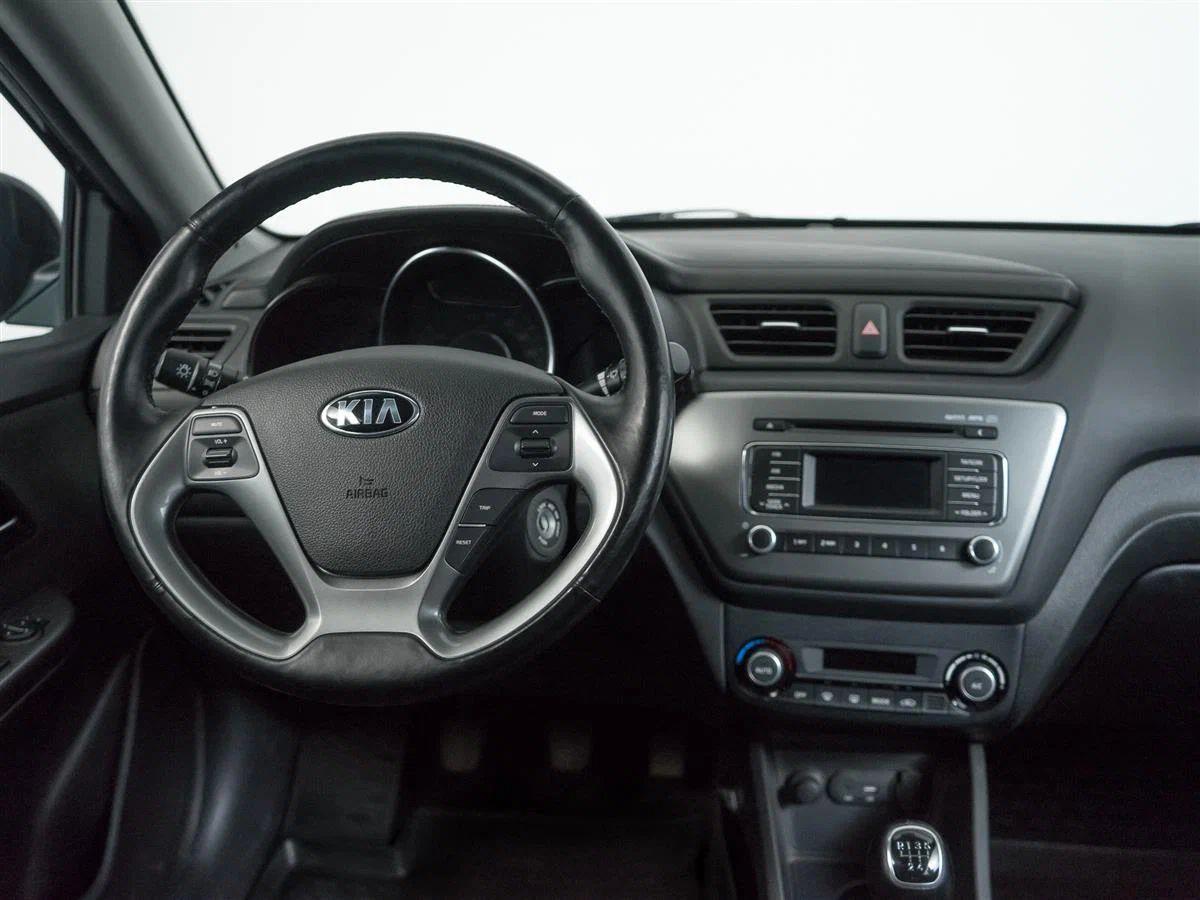 Kia Rio 2017, черный