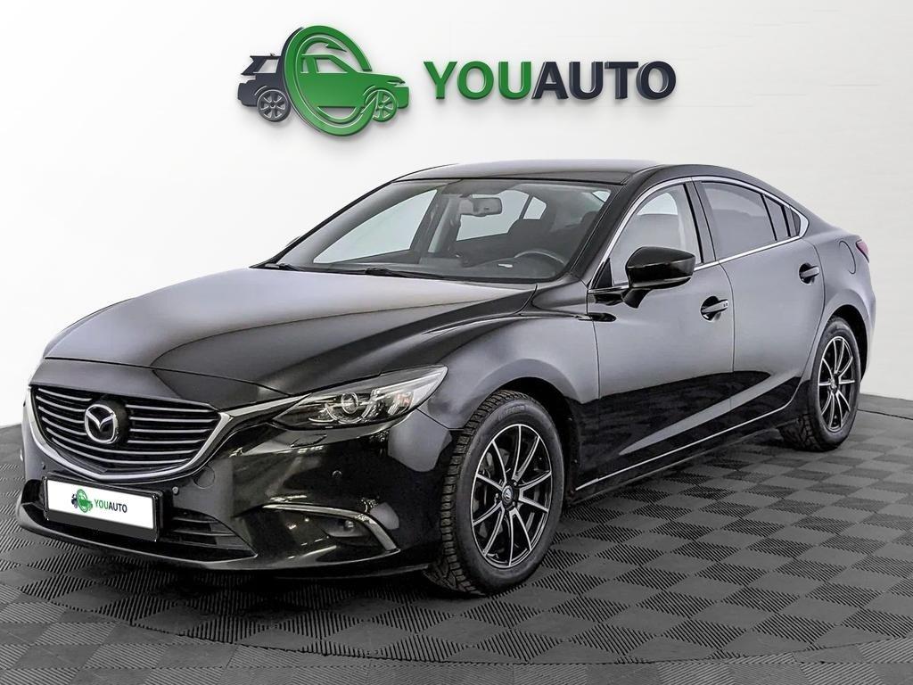Mazda 6 2018, черный