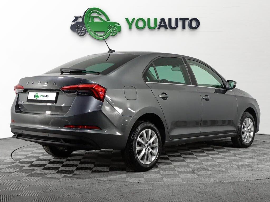 Skoda Rapid 2020, серый