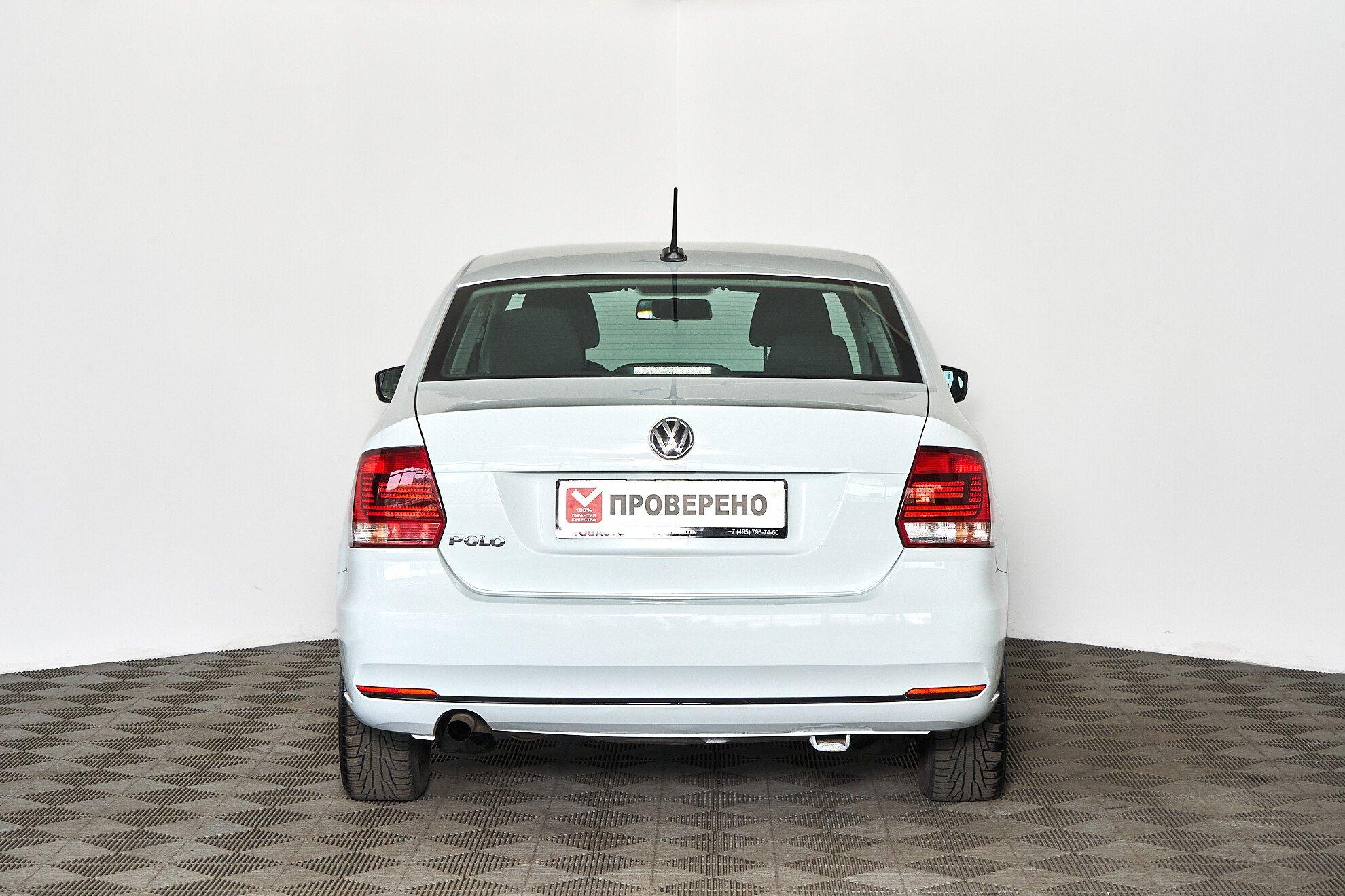 Volkswagen Polo 2017, белый