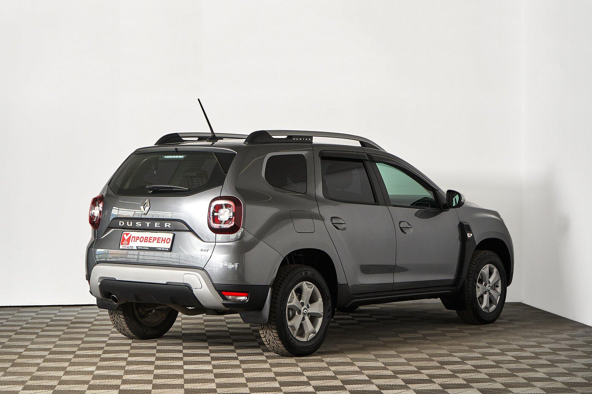 Renault Duster 2022, серый