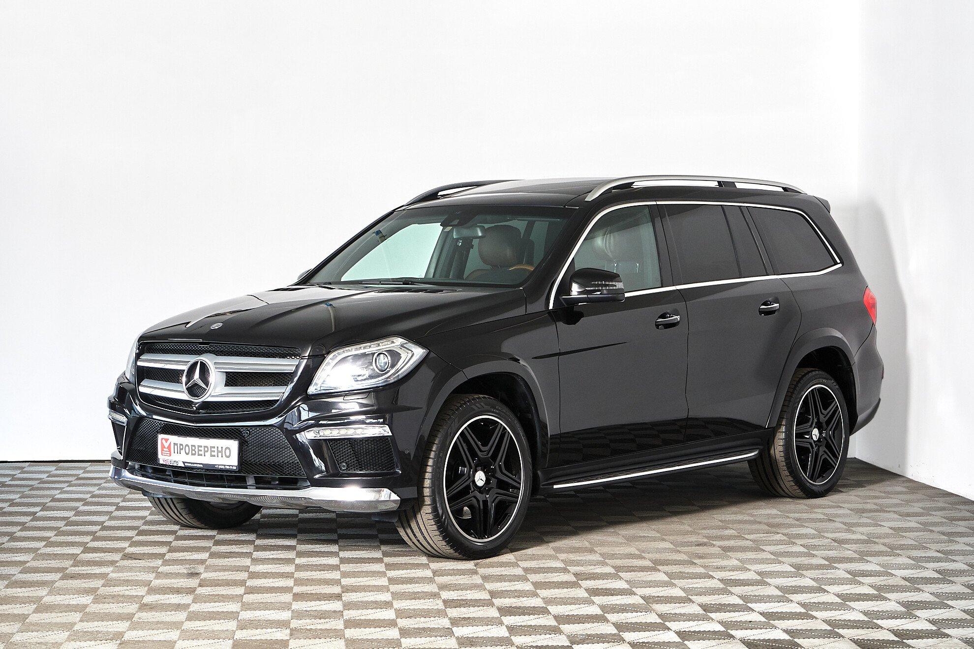 Mercedes-Benz GL-Класс 2012, черный