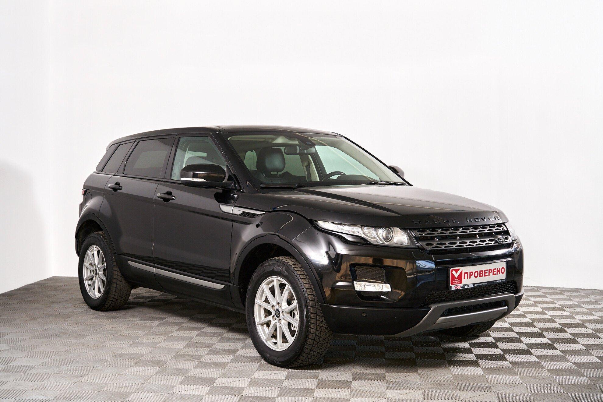 Land Rover Range Rover Evoque 2014, черный