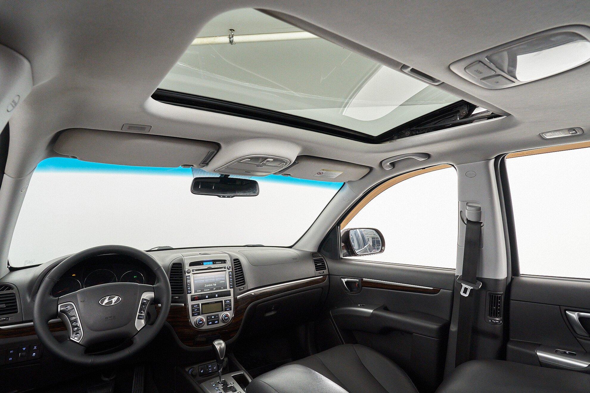 Hyundai Santa Fe 2012, фиолетовый