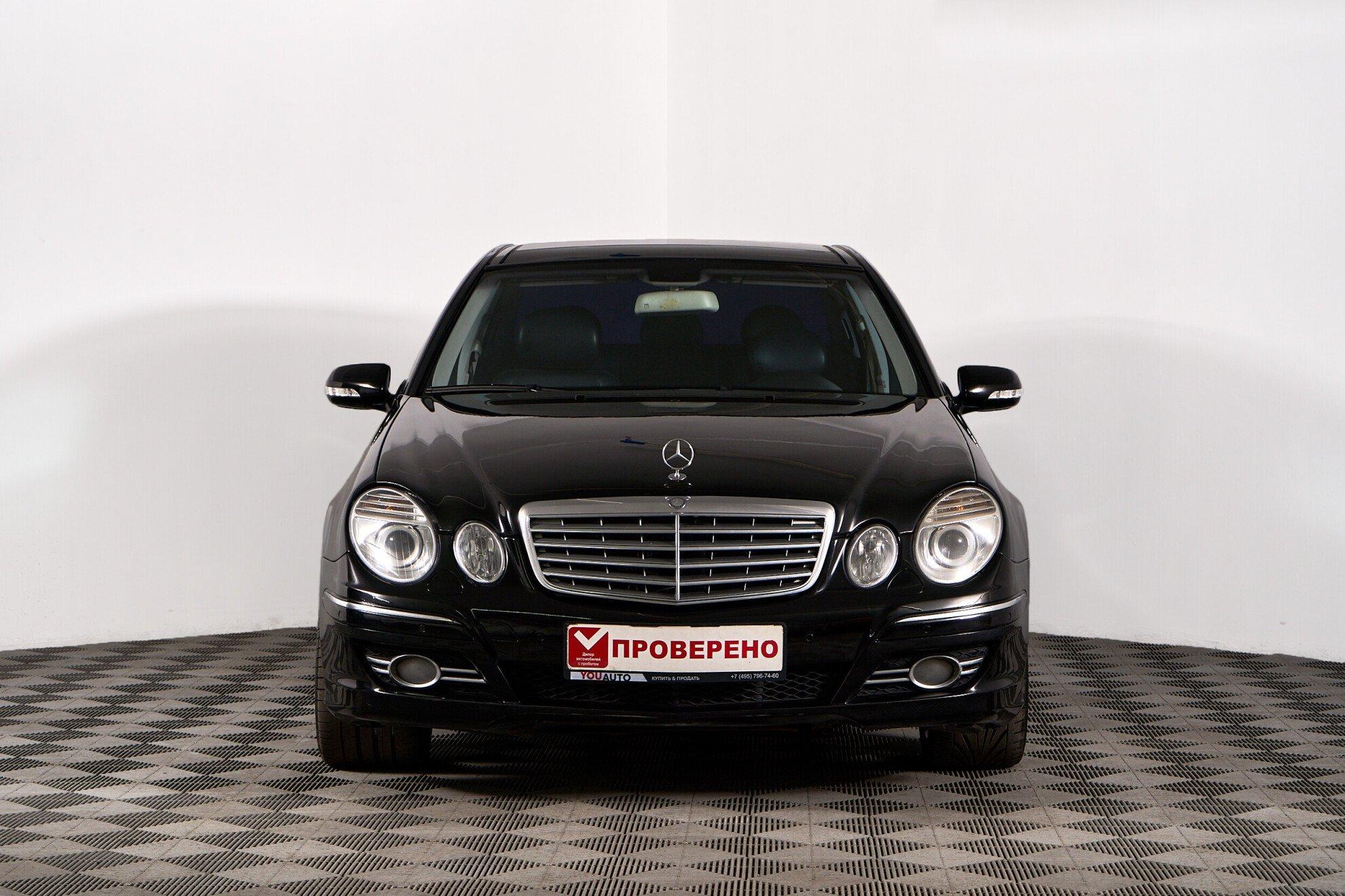 Mercedes-Benz E-Класс 2008, черный