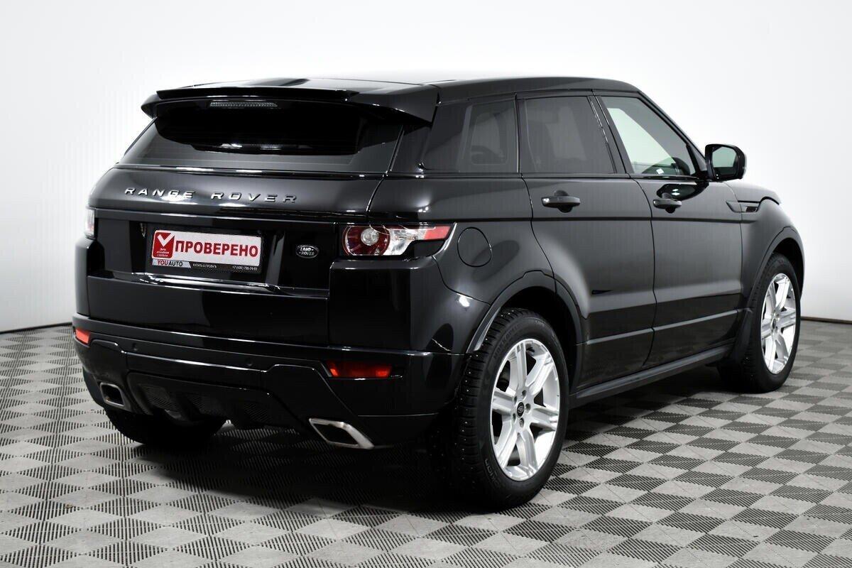 Land Rover Range Rover Evoque 2013, черный