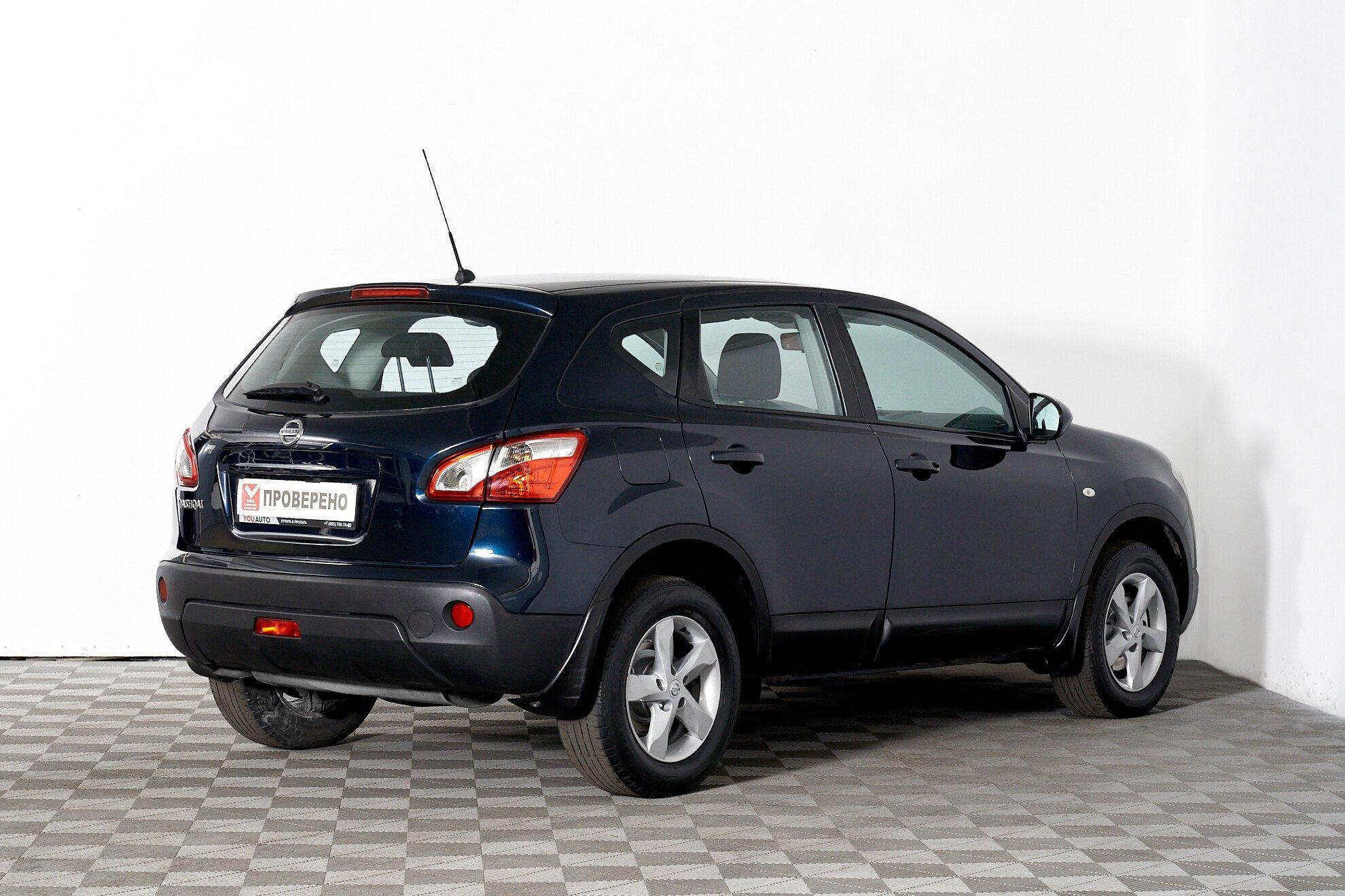 Nissan Qashqai 2012, синий