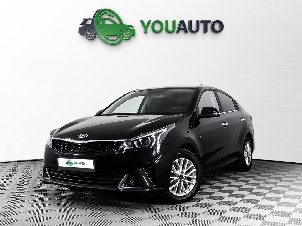 Kia Rio 2021, черный