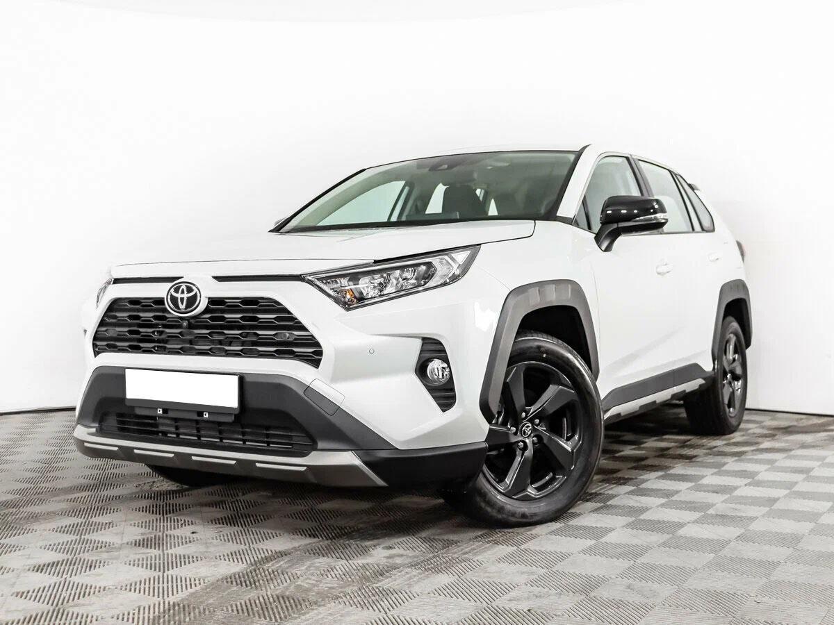 Toyota RAV4 2024, белый