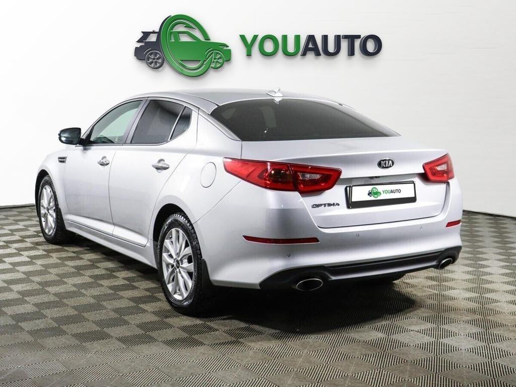 Kia Optima 2015, серебряный