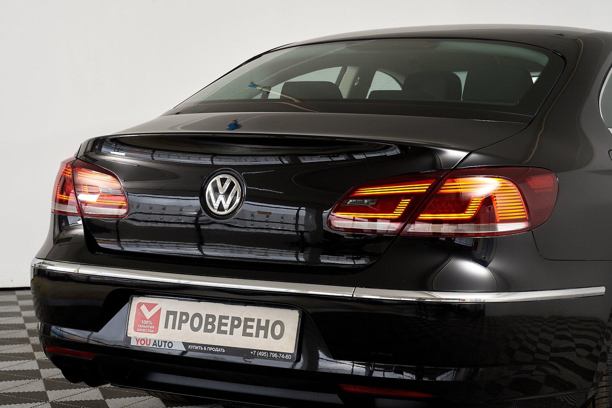 Volkswagen Passat CC 2012, черный