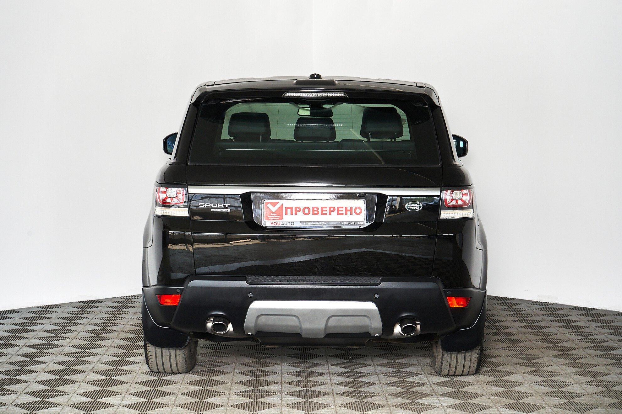 Land Rover Range Rover Sport 2013, черный